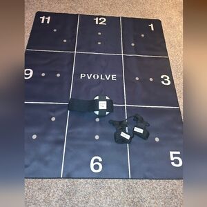 PVOLVE Workout Bundle: Mat, P.ball, P.band